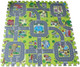 Kid's Printed Cityscape Play Mat